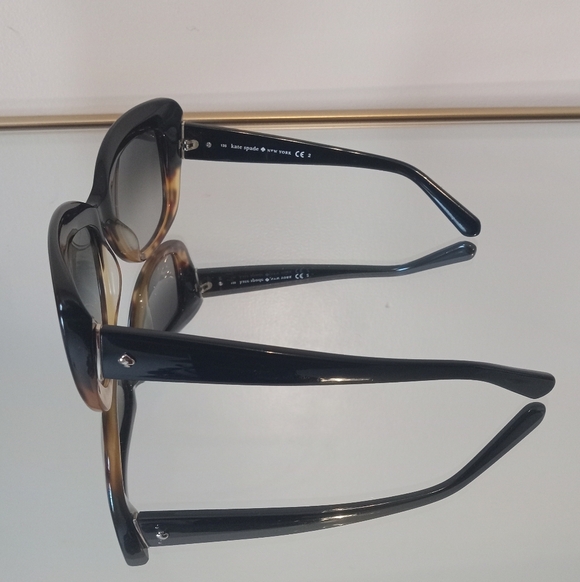 Kate Spade URSULA/S Brown and Black Cateye Sunglasses - Picture 4 of 10